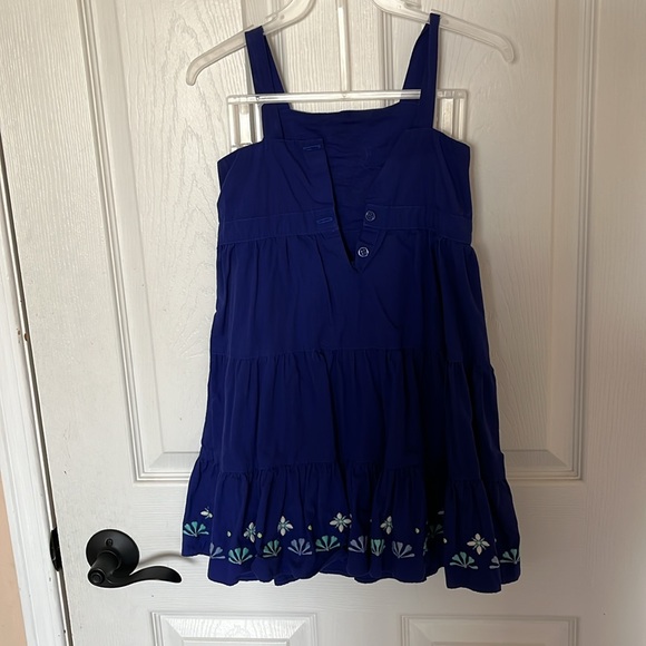 Gymboree Girls floral medalipn tiered dress size 5T - Picture 2 of 4